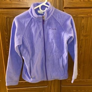 Girl's purple Columbia jacket